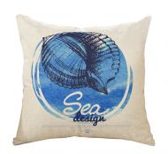 Mediterranean Style Decorative Pillow Covers 45*45CM