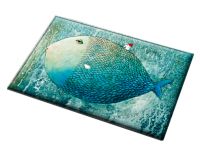 Fish Style Non-slip Bedroom Doormat Foot Pad 40*60CM