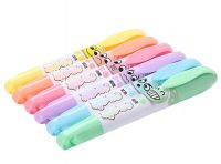 6PCS Safe Non-toxic Highlighter Marker Pen Writing-markers