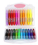Washable Kids Crayon Drawing Oil Painting Sticks 24 colors