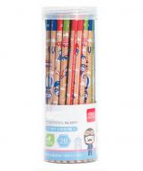 Safe Non-toxic Writing Pencils Wood-Cased 2B Pencils 48 Pieces