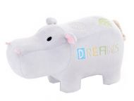[Grey Hippo]Birthday Gift Plush Toys Cute Doll Plush Puppets 45cm*23CM