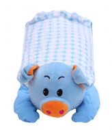 Blue Pig Baby Kids Children Plush Toys Plush Pillows 19.68*9.87 Inches