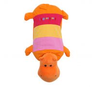 Orange Hippo Baby Kids Children Plush Toys Plush Pillows 19.68*9.87 Inches